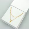 Schitterende ketting met een Watermeloenkristal - Afbeelding 3