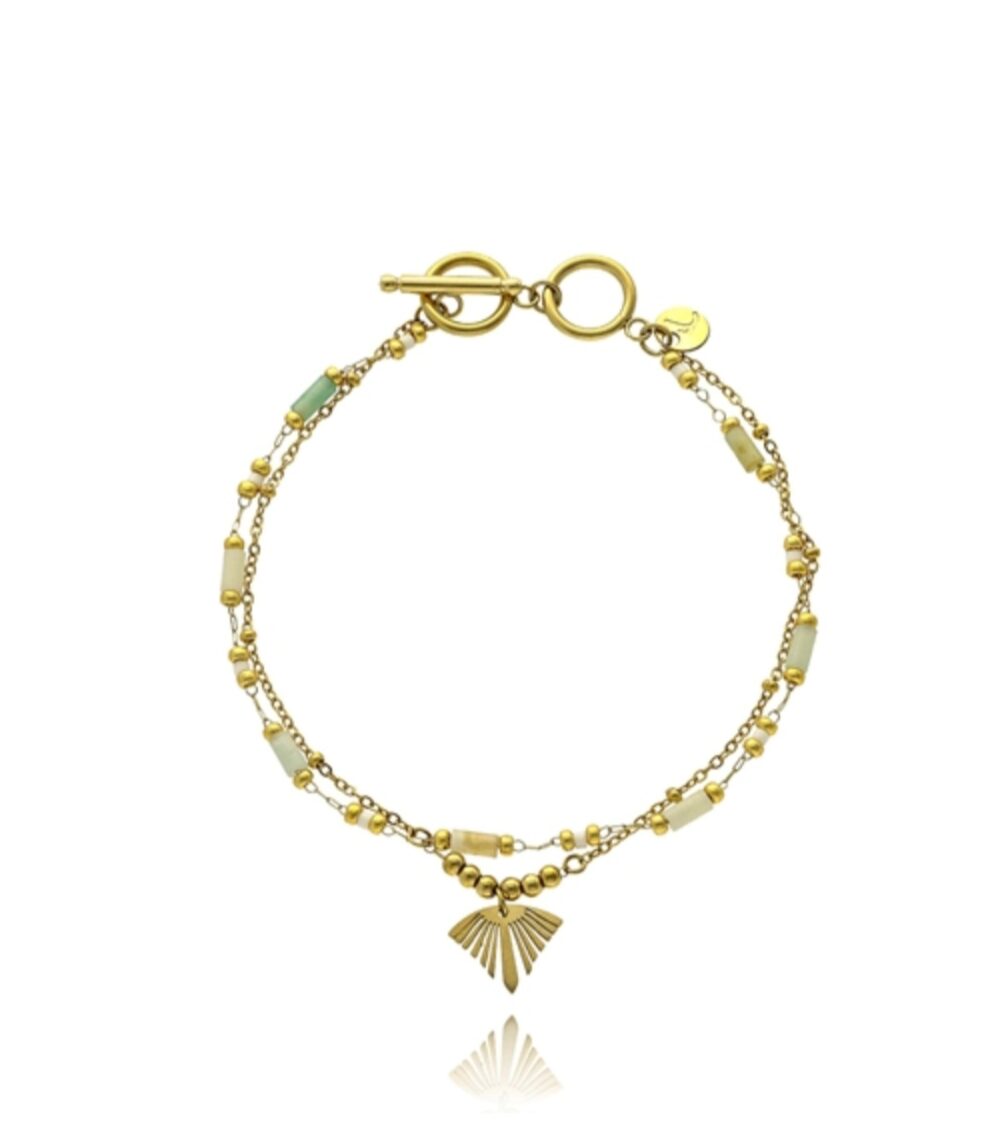 Armband met Amazonieten