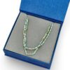 Elegante ketting met een blauwe natuurlijke schelp - Afbeelding 2